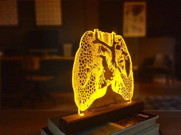Luminária Led Pulmão