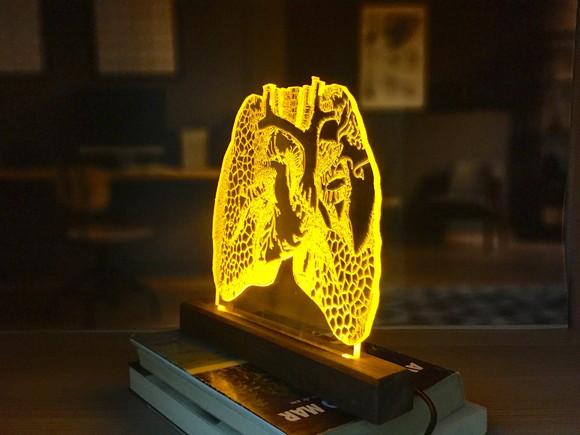 Luminária Led Pulmão
