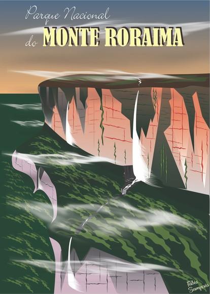 Monte Roraima - Quebra cabeça 98 x 70cm 1014 peças