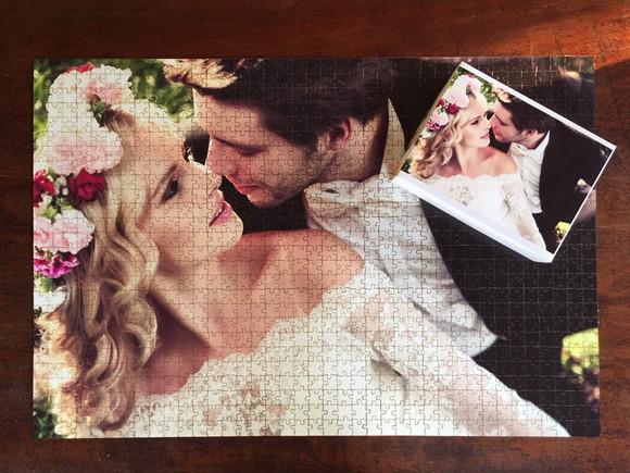 Quebra Cabeça 1014 Peças - 98 x 66cm - Personalizado.