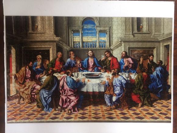 Quebra Cabeça a Última Ceia - 1014 Peças - 98 x 63cm