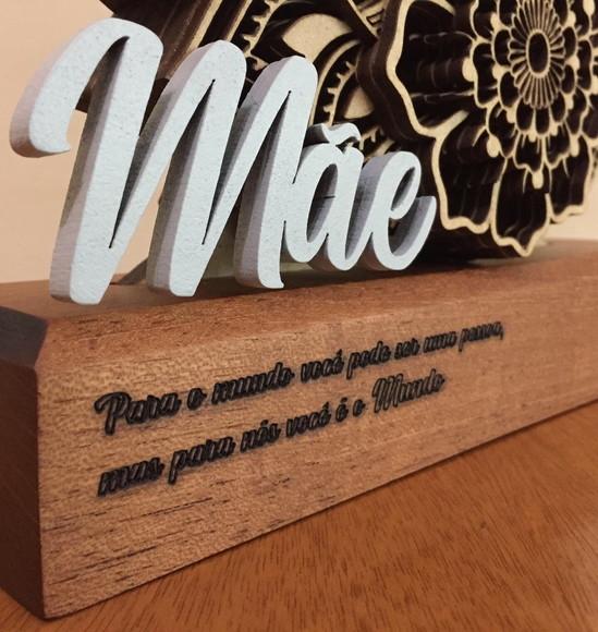 Troféu floral Mãe.