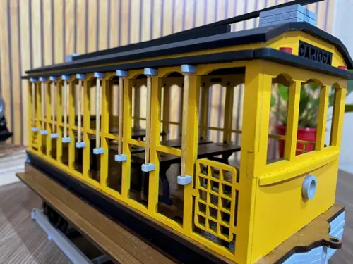 Bondinho Da Lapa Em Miniatura
