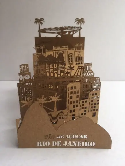 Cartão Postal 3D - Rio de Janeiro