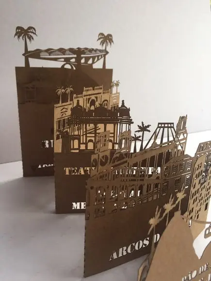 Cartão Postal 3D - Rio de Janeiro