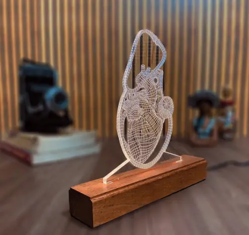 Luminária Led Cardiologista