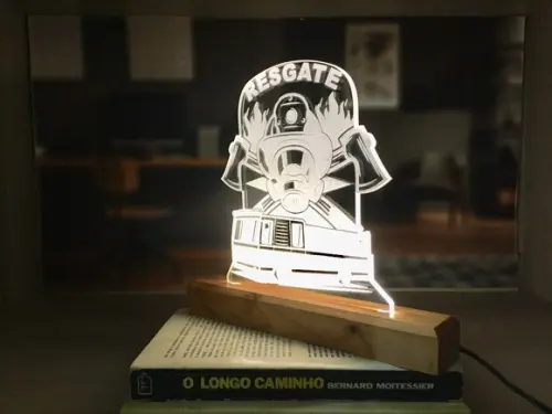 Luminária Led Bombeiros