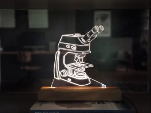 Luminária Led Microscópio Binocular