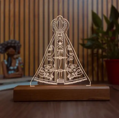Luminária Led Religiosa