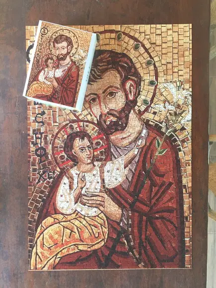 Quebra Cabeça Religioso 98 x 66cm 1014 Pçs