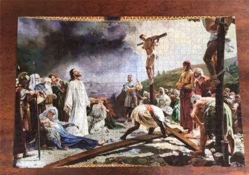 Quebra cabeça Religioso-Crucificação