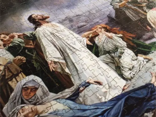 Quebra cabeça Religioso-Crucificação