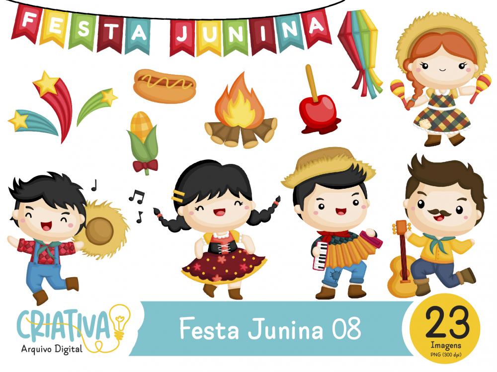Kit Digital PNG - Festa Junina 08
