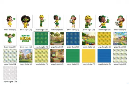 Kit Digital PNG - Copa do Mundo 05
