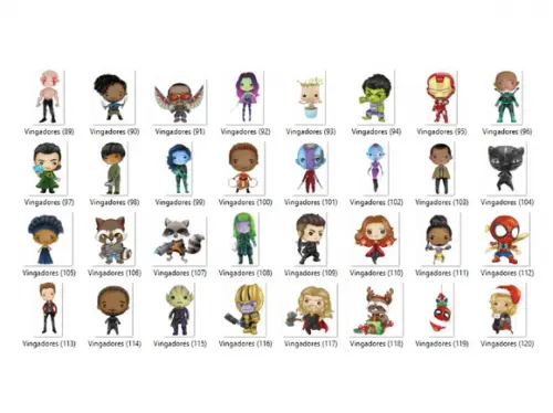 Kit Digital PNG - Vingadores Aquarela 01