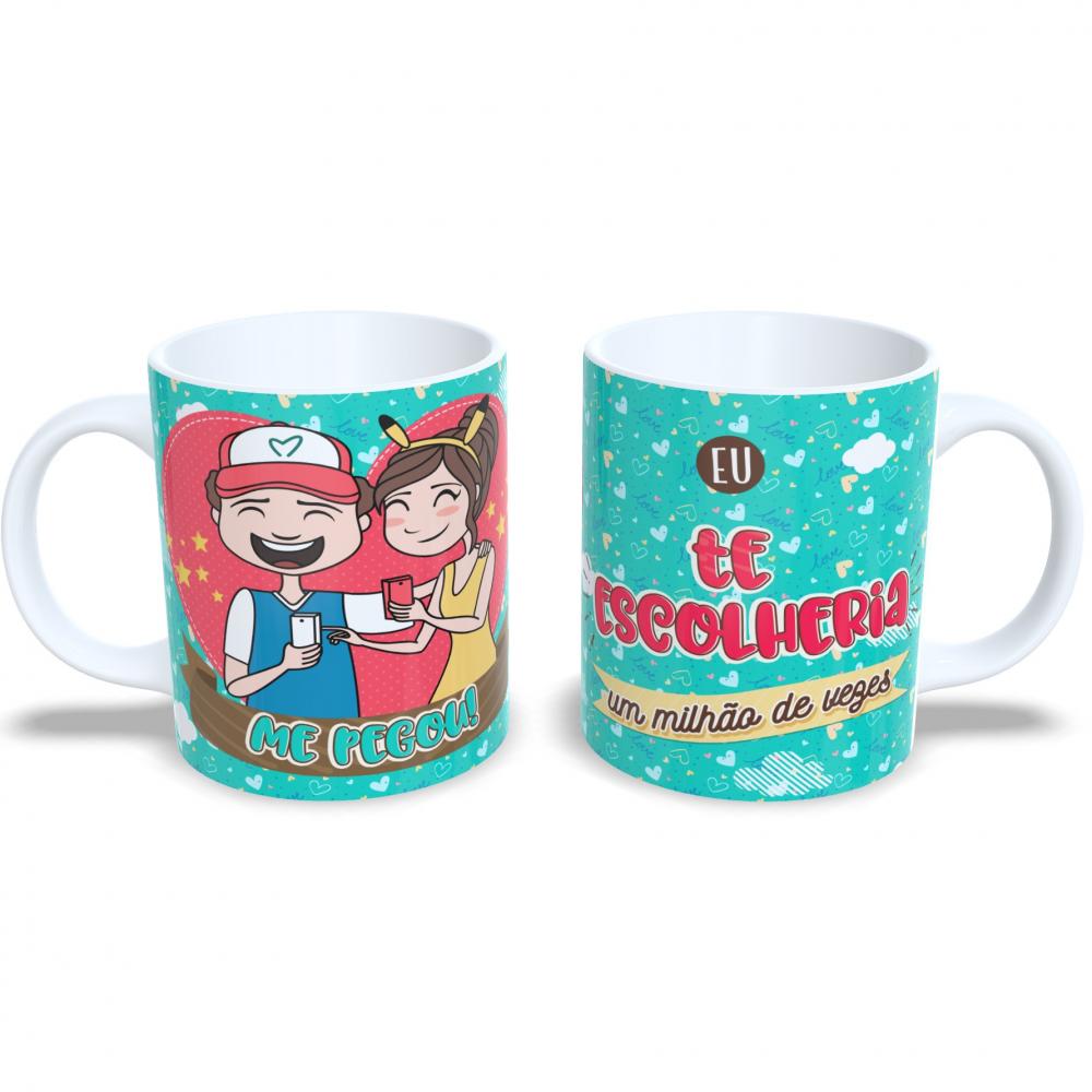 Caneca Porcelana 325ml Especial Dia dos Namorados 💝