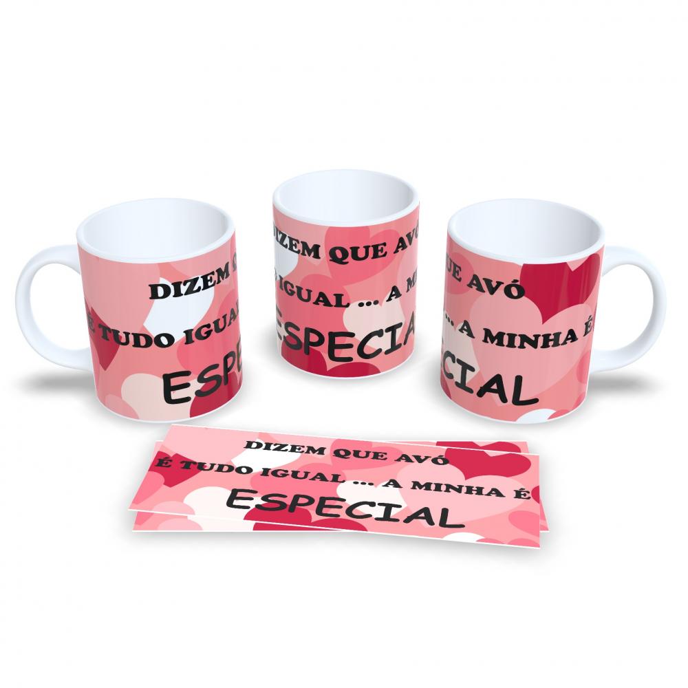 Caneca Spoiler de Amor Mimos para os Avós