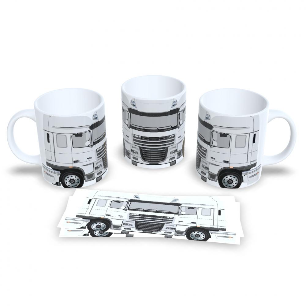 Caneca Personalizada Caminhão Bruto Presente Criativo 325ml