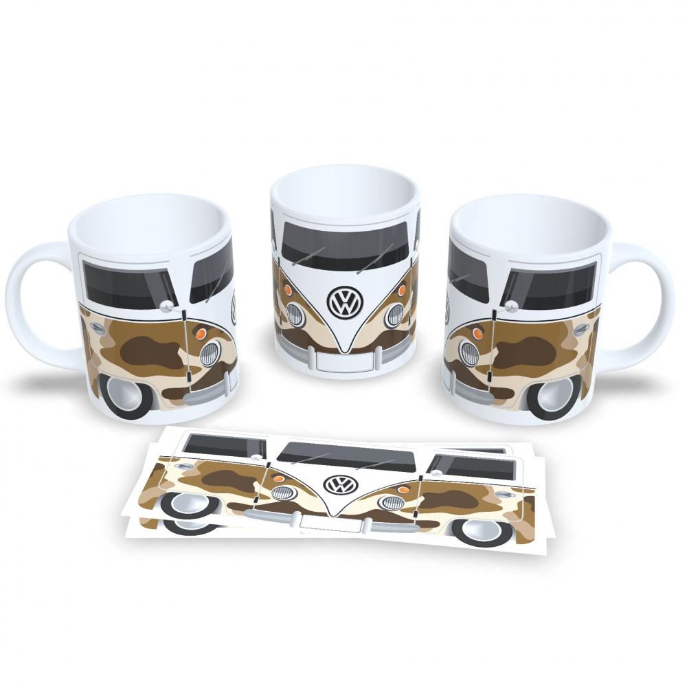 Caneca Personalizada Kombi Retrô Viva a Nostalgia
