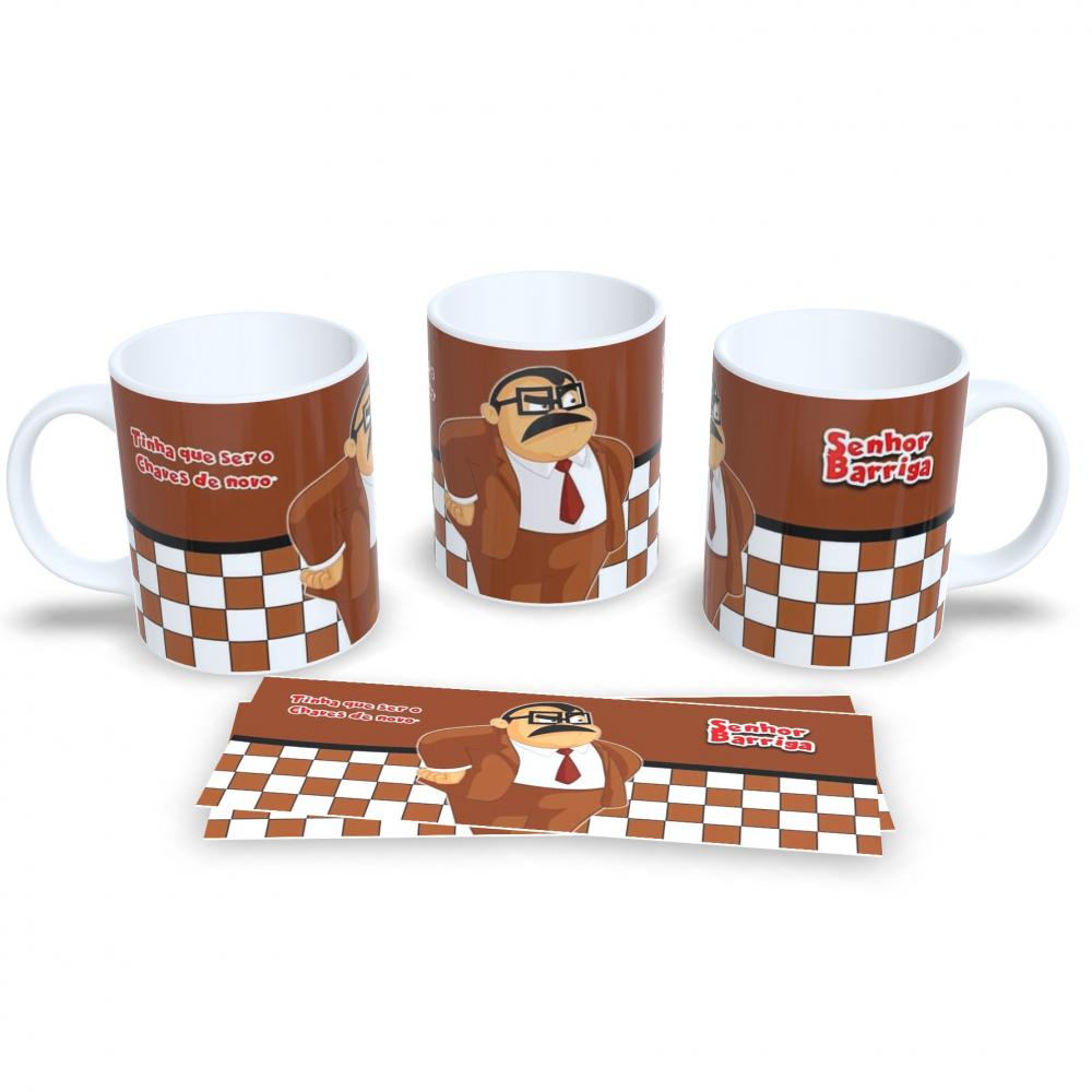 Caneca Seu Barriga Turma do Chaves Perfeito Para Fãs do Seriado