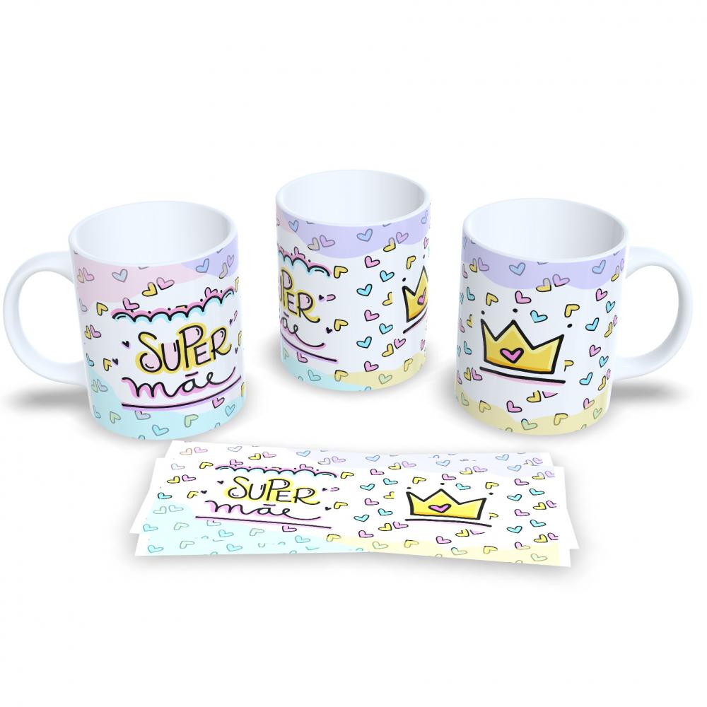 Canecas Personalizadas de 325ml dia das Mães