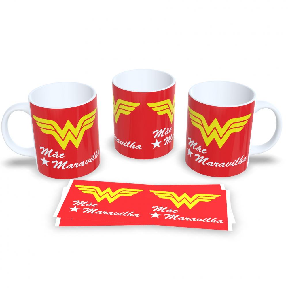 Canecas Personalizada de 325ml dia das Mães Combustível da supe
