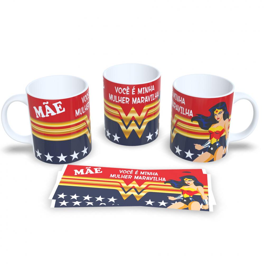 Canecas Personalizada de 325ml dia das Mães Combustível da supe