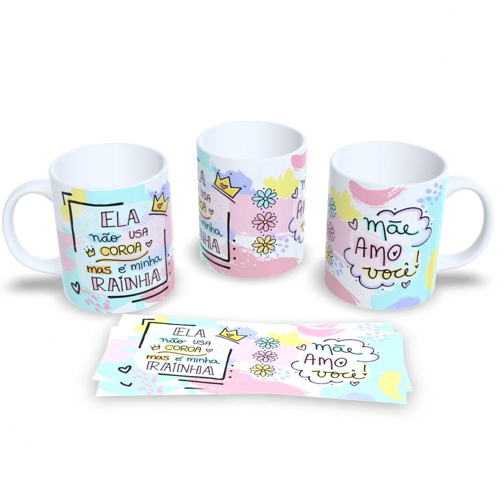 Presente Dia das Mães Caneca Amor que transborda
