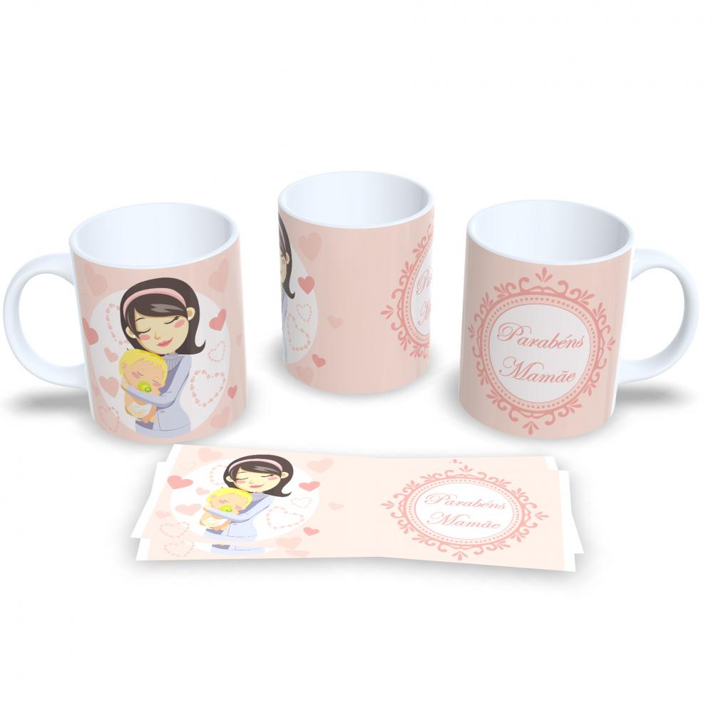Presente Dia das Mães Caneca Amor que transborda
