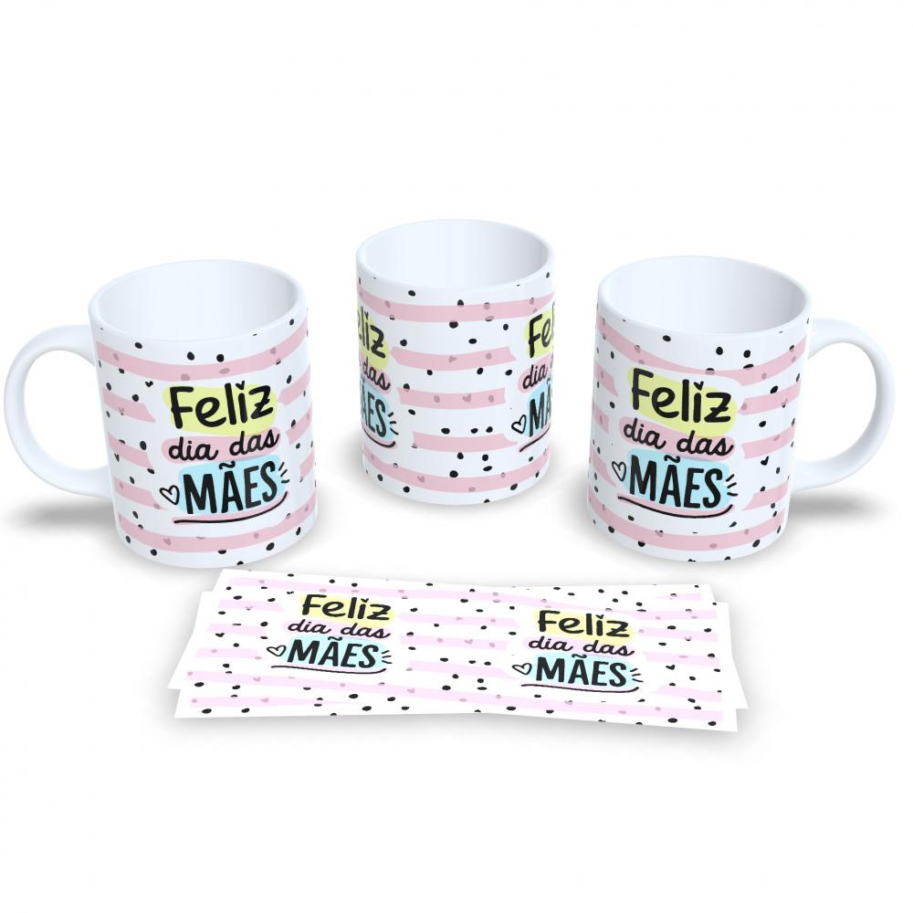 Caneca Dia das Mães O coração mais lindo do mundo