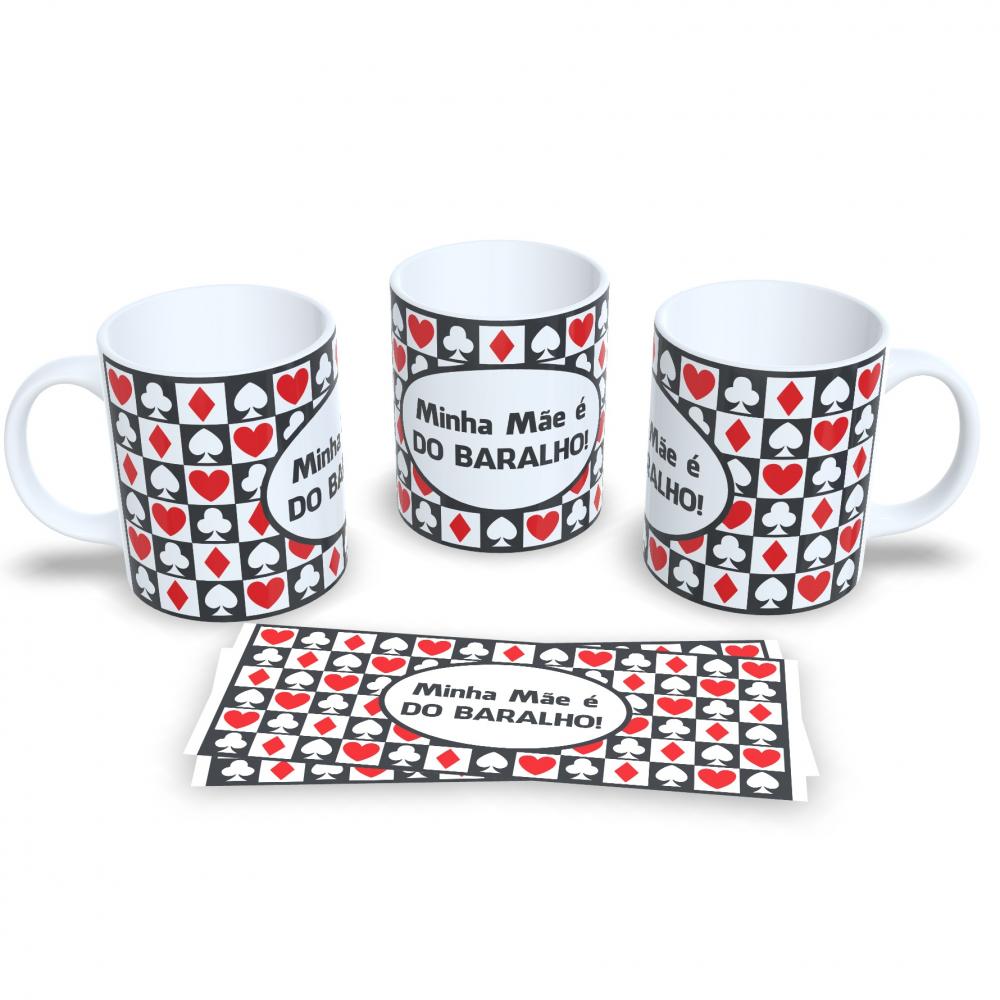 Caneca Dia das Mães O coração mais lindo do mundo