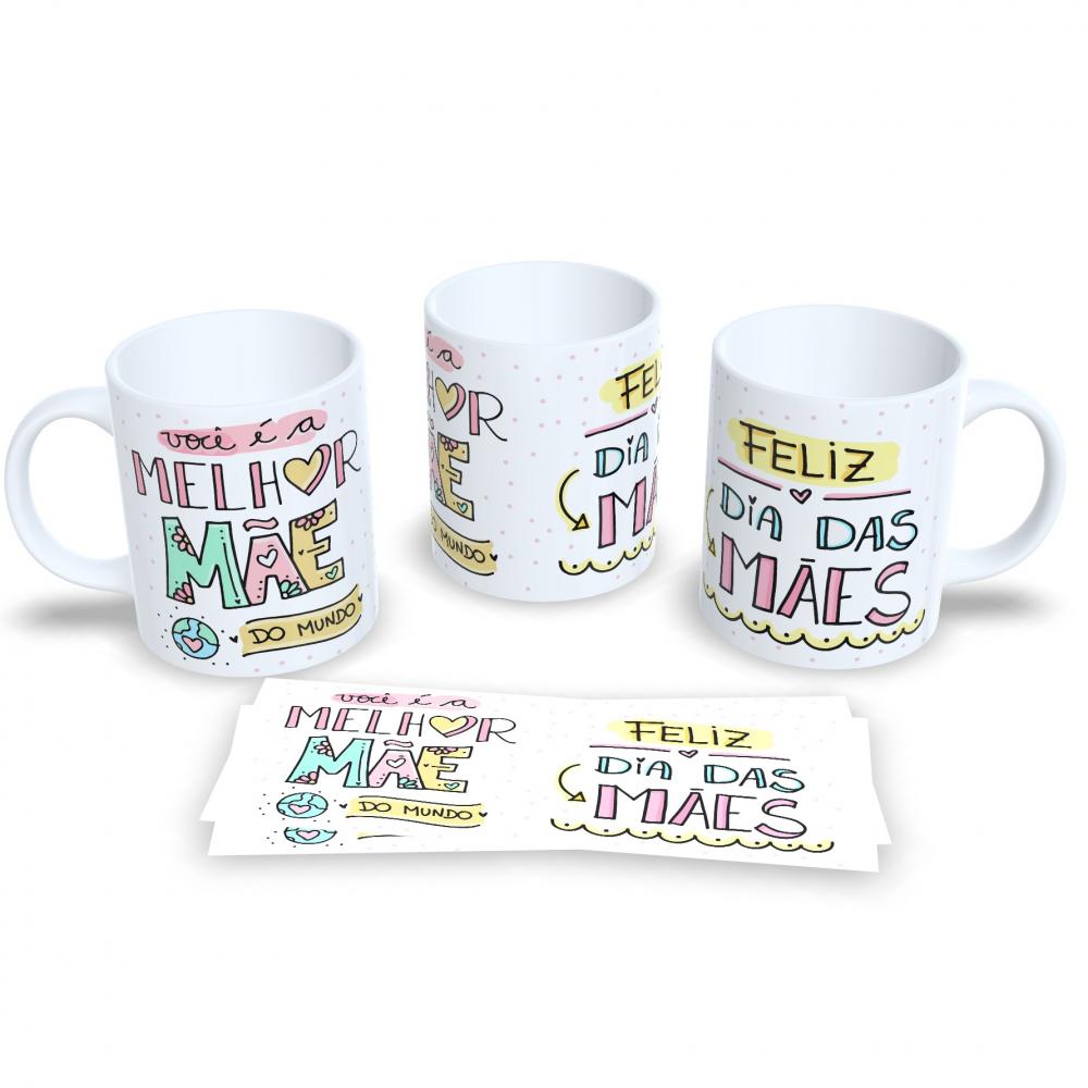 Caneca Dia das Mães Exemplo de amor e coragem
