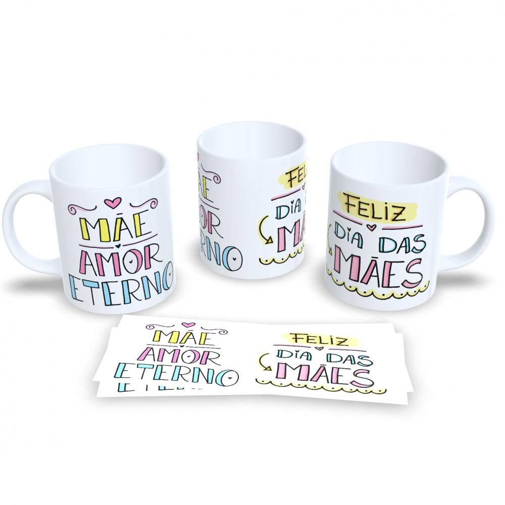 Caneca Dia das Mães Exemplo de amor e coragem