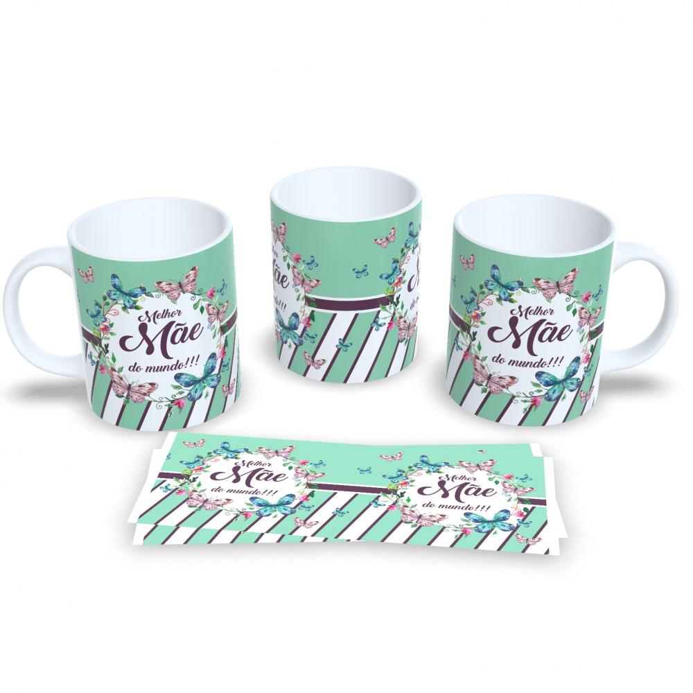 Caneca Dia das Mães Exemplo de amor e coragem