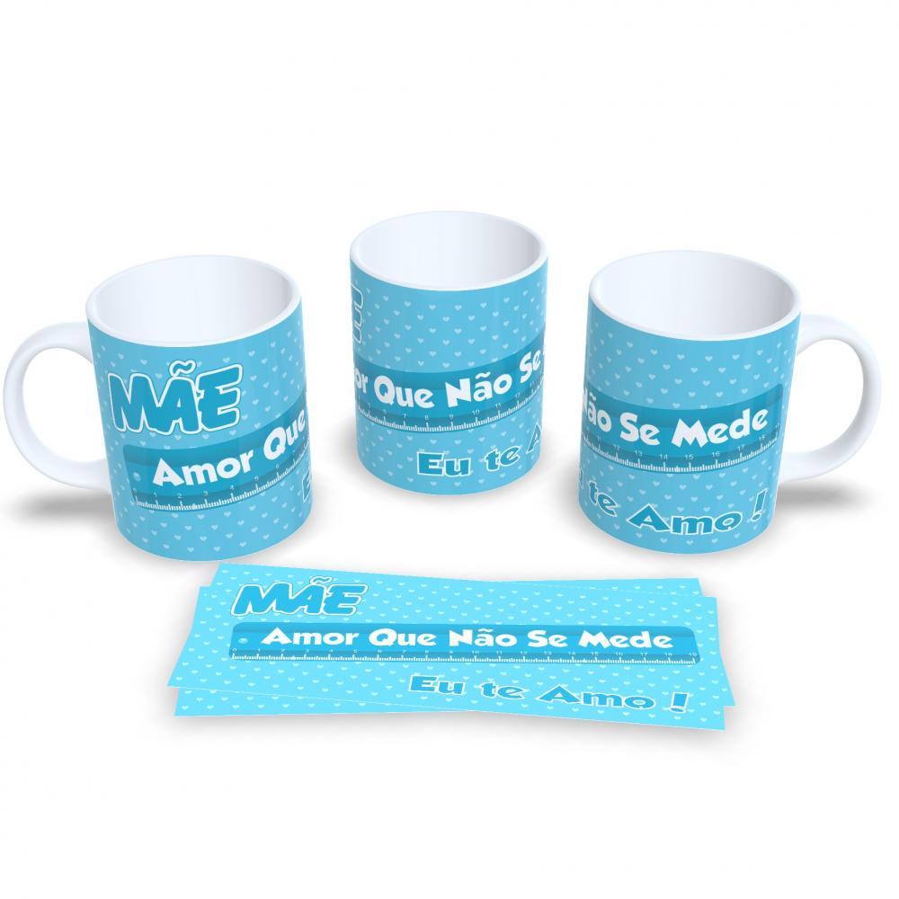 Caneca de Porcelana Abastecida Com Café e Amor de Mãe