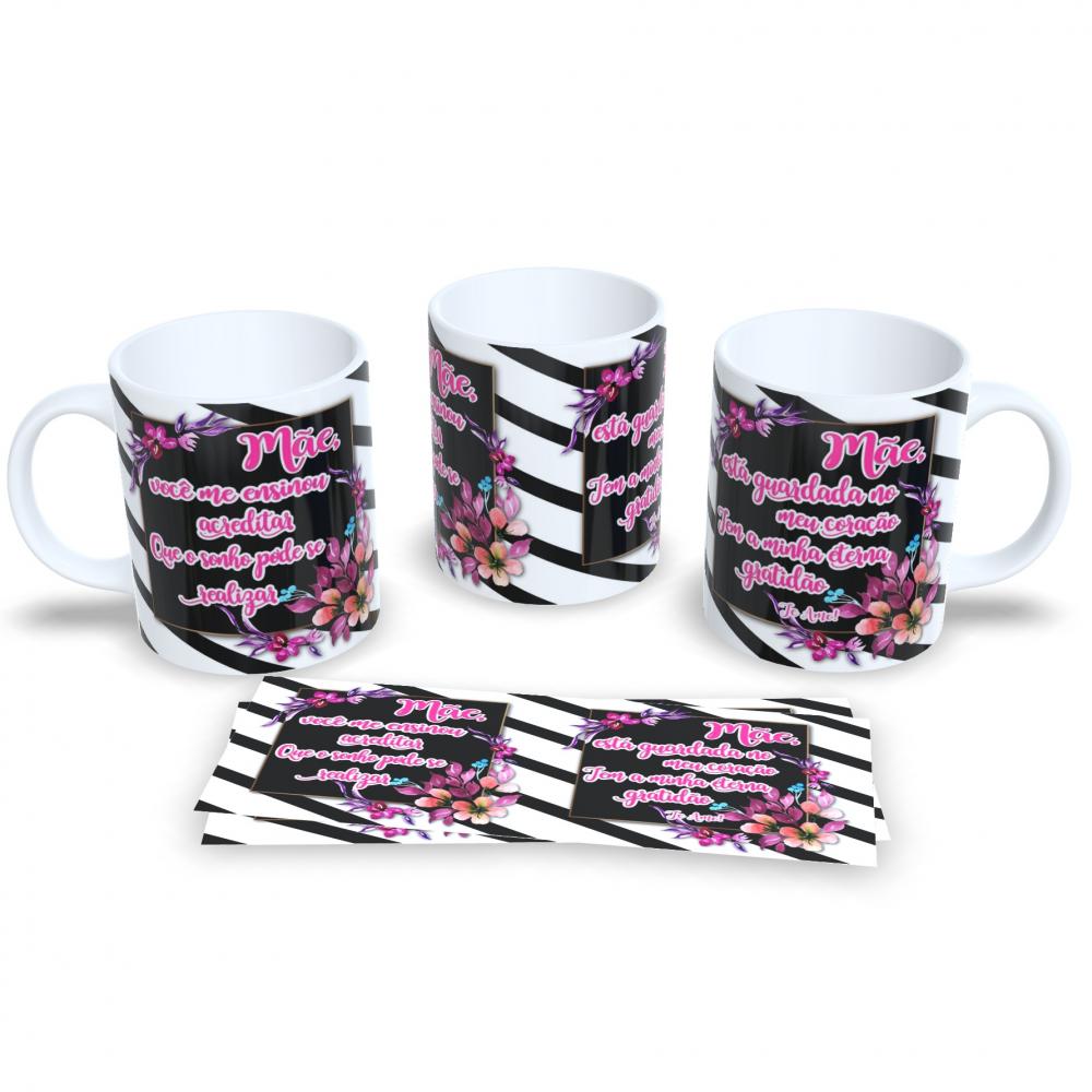 Caneca Cerâmica Melhor Mãe Do Mundo Presente Dia Das Mães