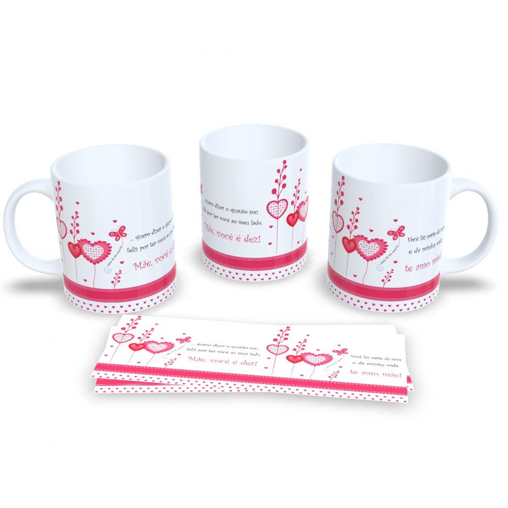 Caneca Dia Das Mães Linda Lembrança Mãe