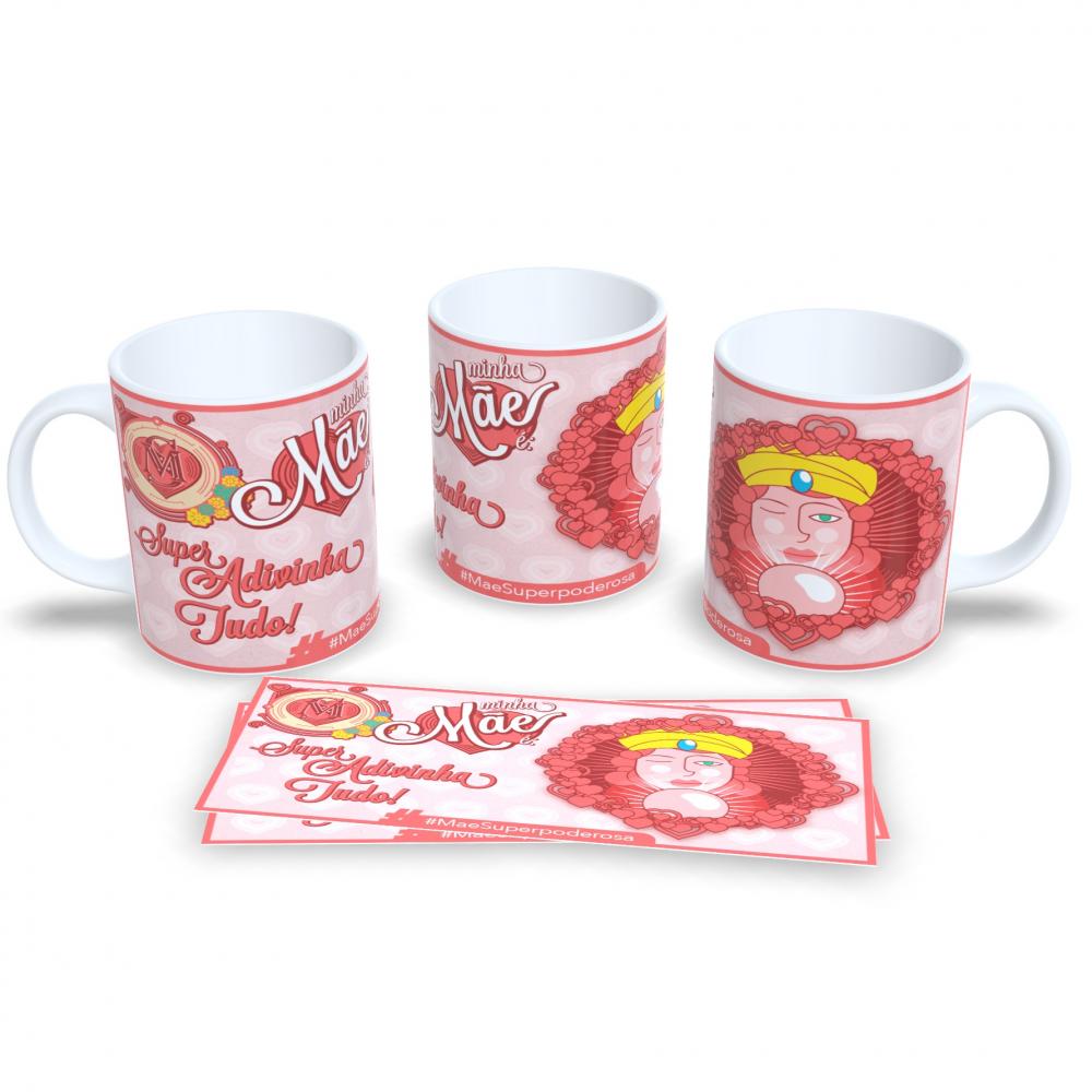 Caneca Dia Das Mães De Porcelana Café Presente Dia Mães