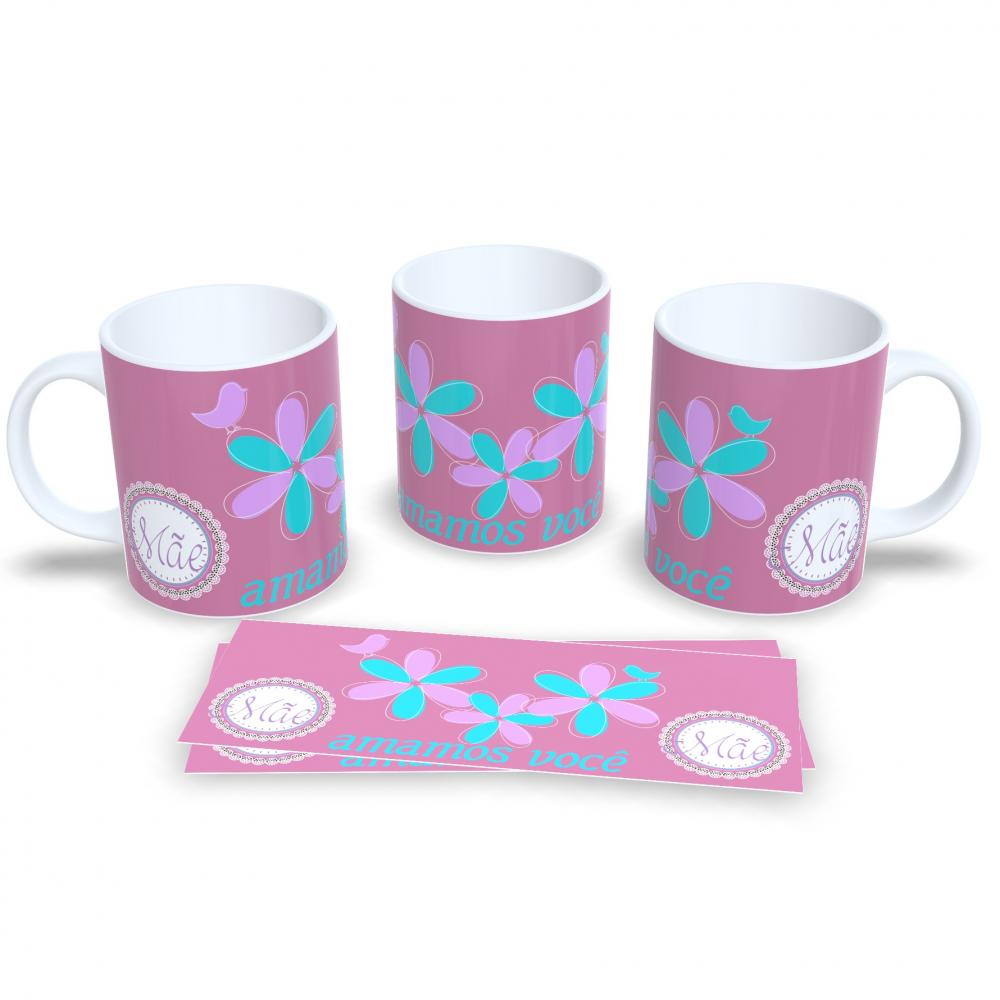 Presente Dia das Mães Caneca Personalizada com Amor