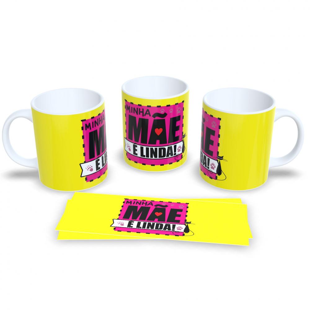 Presente Dia das Mães Caneca Personalizada com Amor