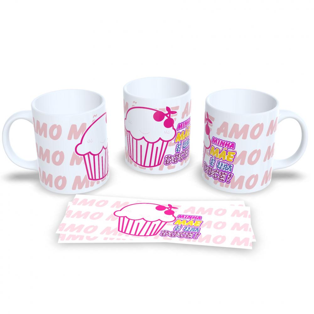 Presente Dia das Mães Caneca Personalizada com Amor