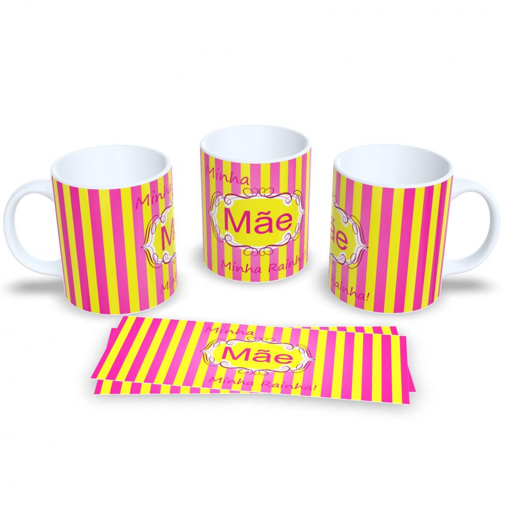 Presente Dia das Mães Caneca Personalizada com Amor