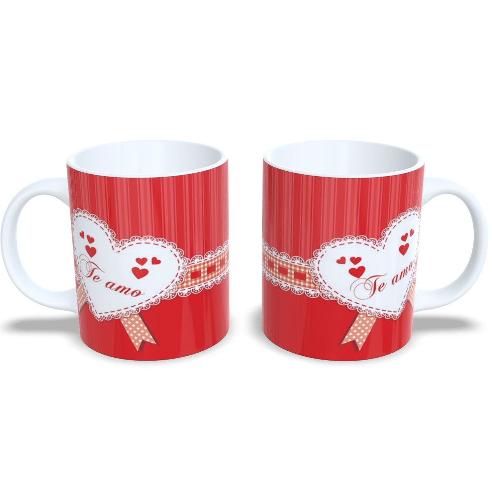 Caneca Dia Dos Namorados Casal Apaixonado Frase Romântica