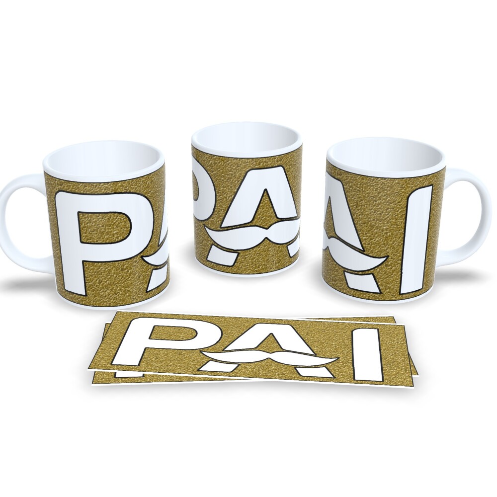 Caneca Lembrança Dia Dos Pais Amor De Pai Xícara 325ml