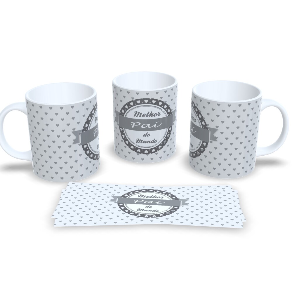 Caneca Lembrança Dia Dos Pais Amor De Pai Xícara 325ml
