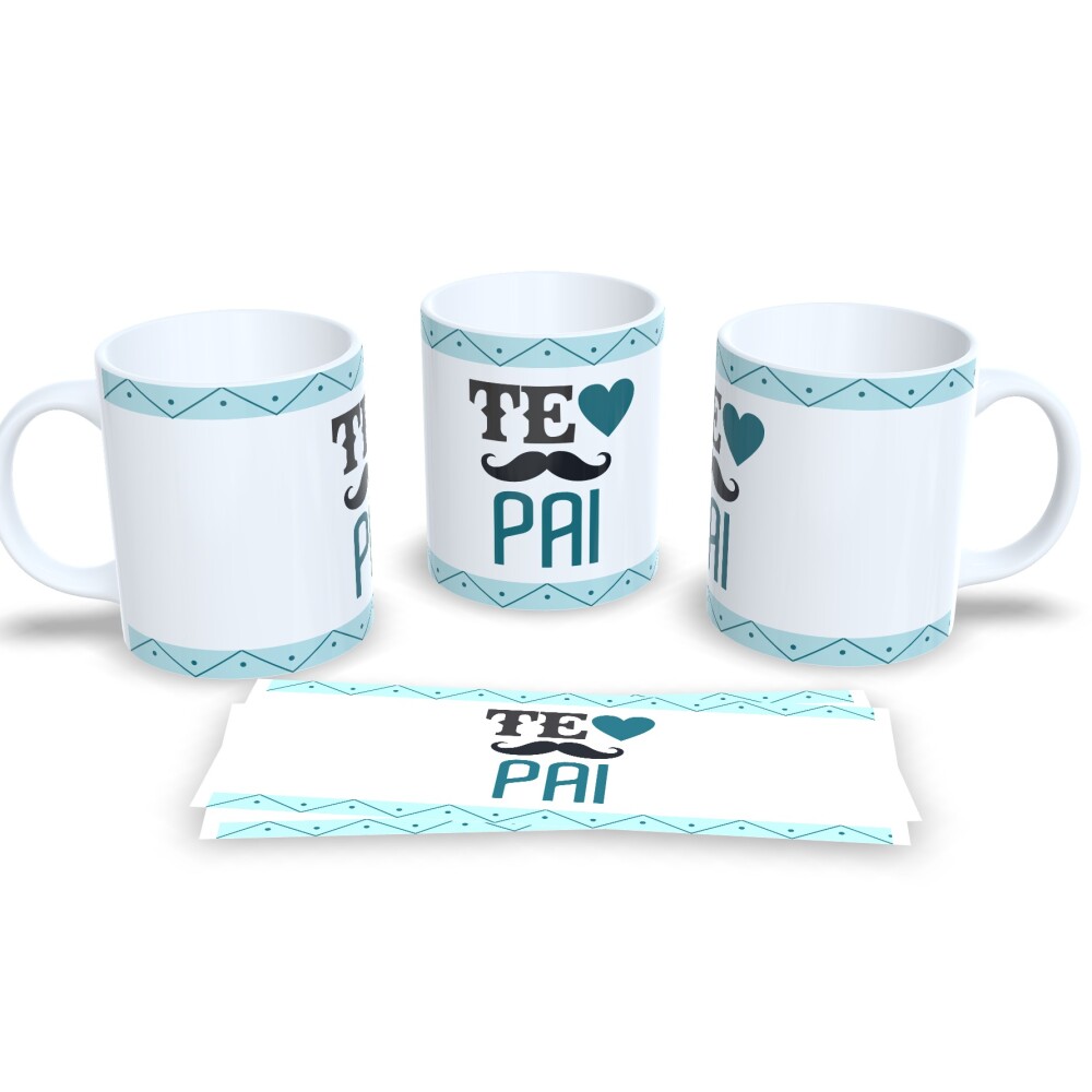 Caneca Lembrança Dia Dos Pais Amor De Pai Xícara 325ml