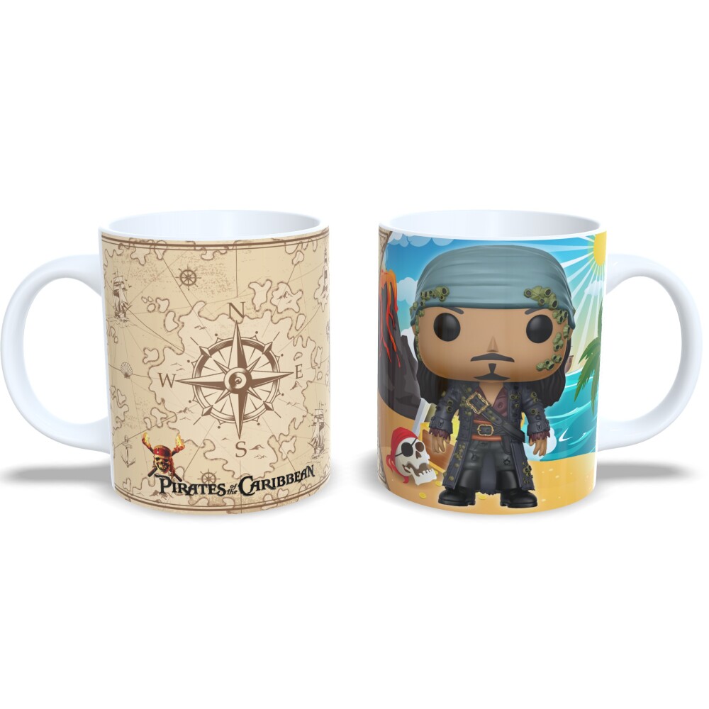 Caneca Personalizada Capitão Jack Sparrow Piratas Do Caribe Esti