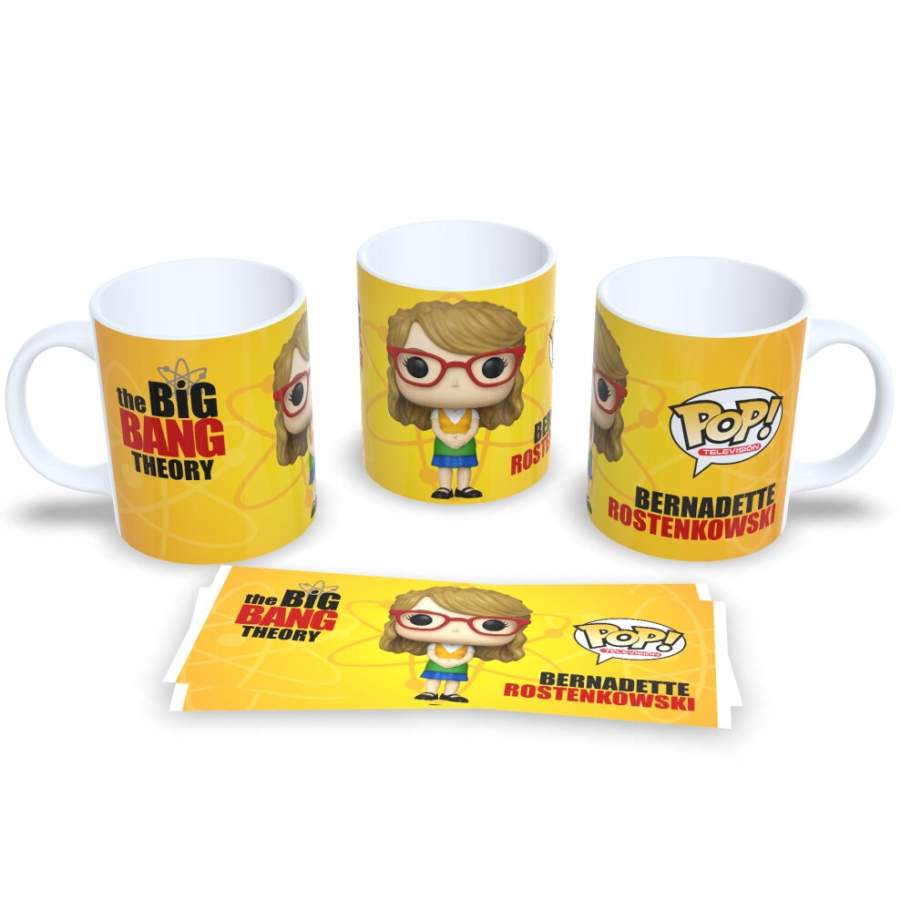 Caneca Coleção The Big Bang Theory Funko Bernadette Séries Gee