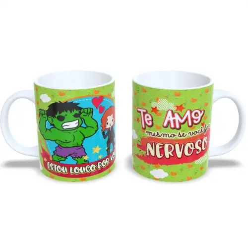 Caneca Dia dos Namorados 325ml: Presente Perfeito ❤️