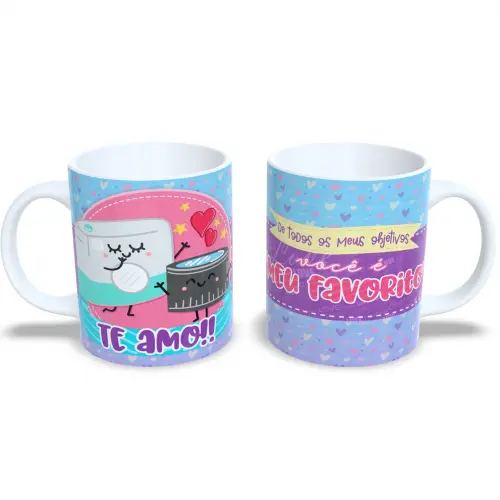 Caneca Dia dos Namorados 325ml: Presente Perfeito ❤️